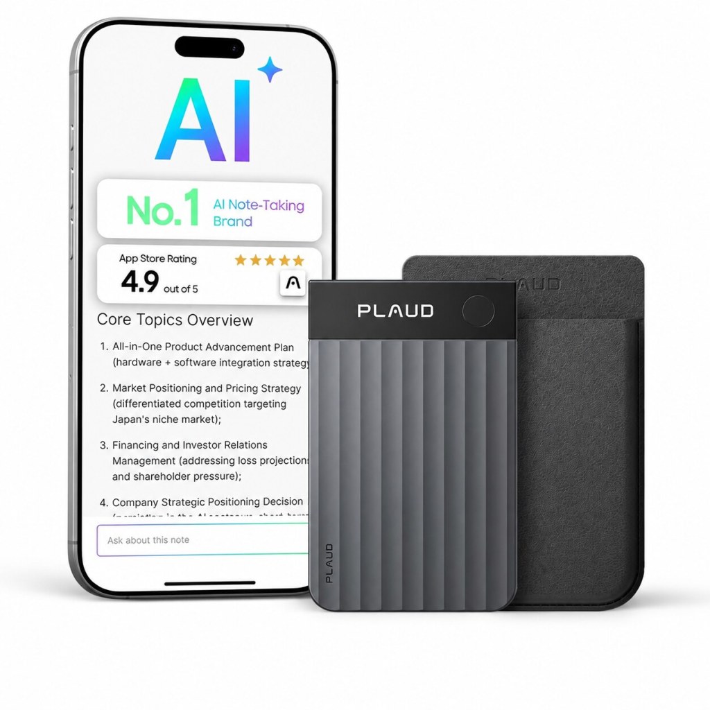 PLAUD Note Pro: la grabadora con IA profesional para reuniones y&nbsp;llamadas