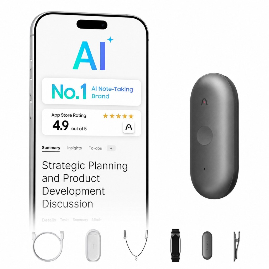 PLAUD NotePin S: el asistente de IA que convierte conversaciones en&nbsp;tareas
