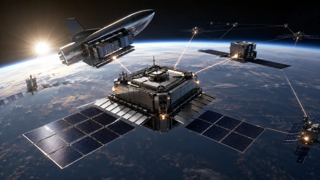 Centros de datos de SpaceX en el espacio