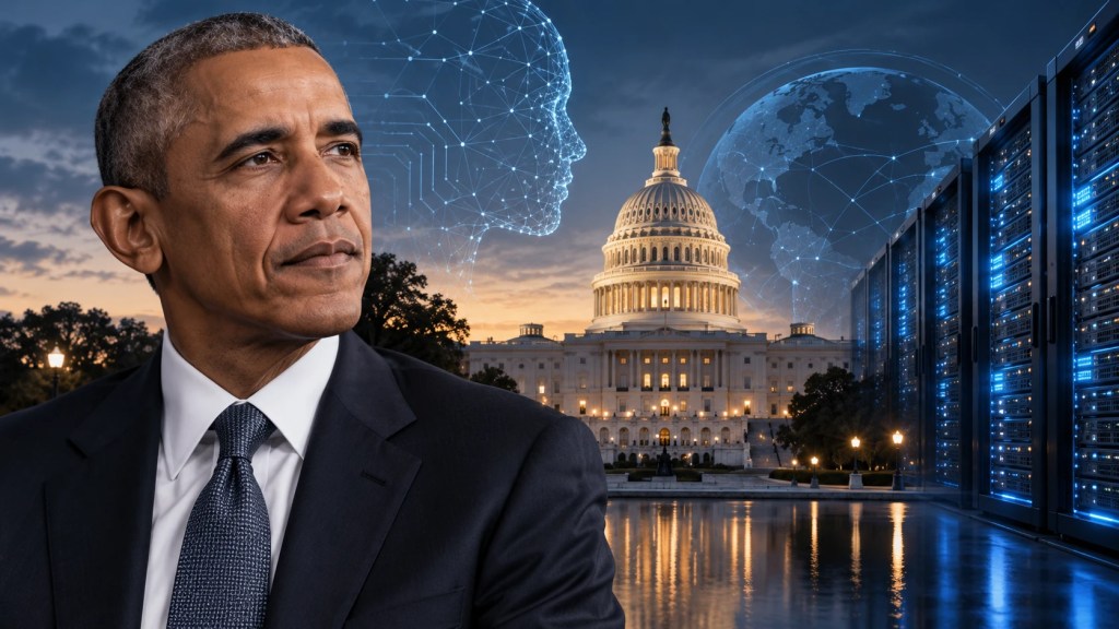 Obama pide situar la inteligencia artificial en el centro del debate político