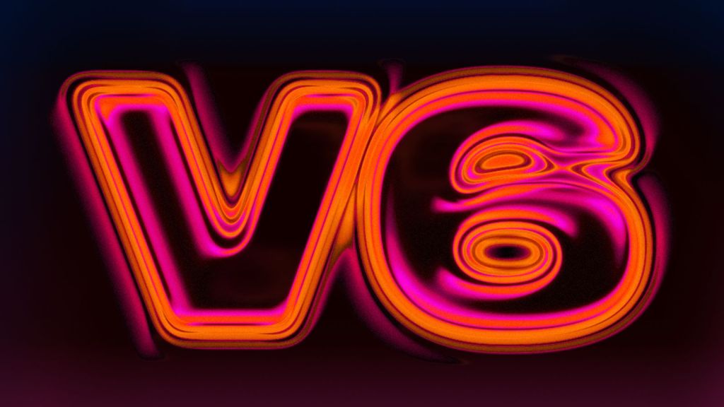 Imagen oficial de Suno v6 con el emblema v6 en tonos naranja y magenta sobre fondo oscuro
